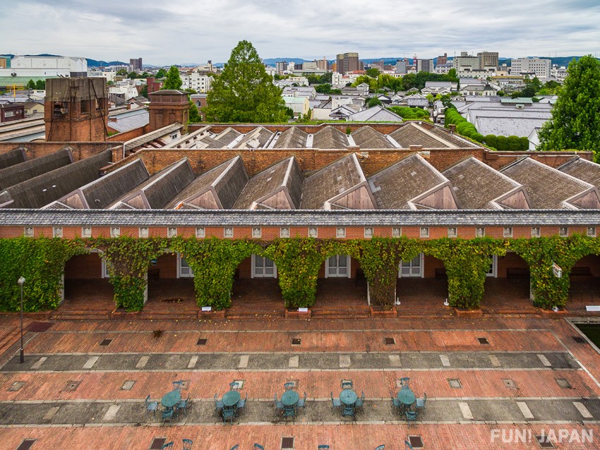 Kurashiki Ivy Square, A Beautiful Red-roof Tilted Cultural Facilities Complex